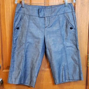 Cidra Shorts Business casual Bluish Gray Size 6